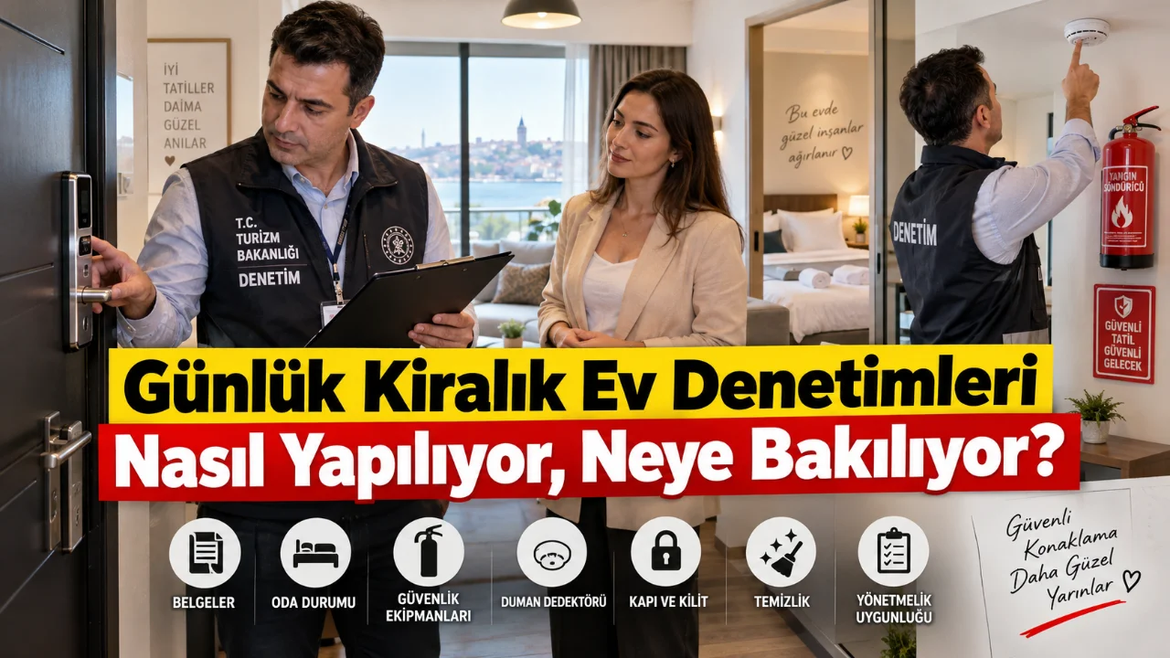 Günlük Kiralık Ev Denetimleri Nasıl Yapılıyor, Neye Bakılıyor?