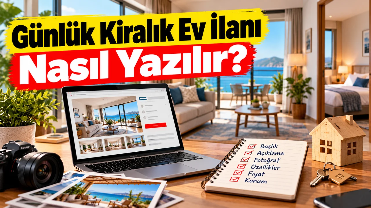 günlük kiralık ev ilanı nasıl yazılır