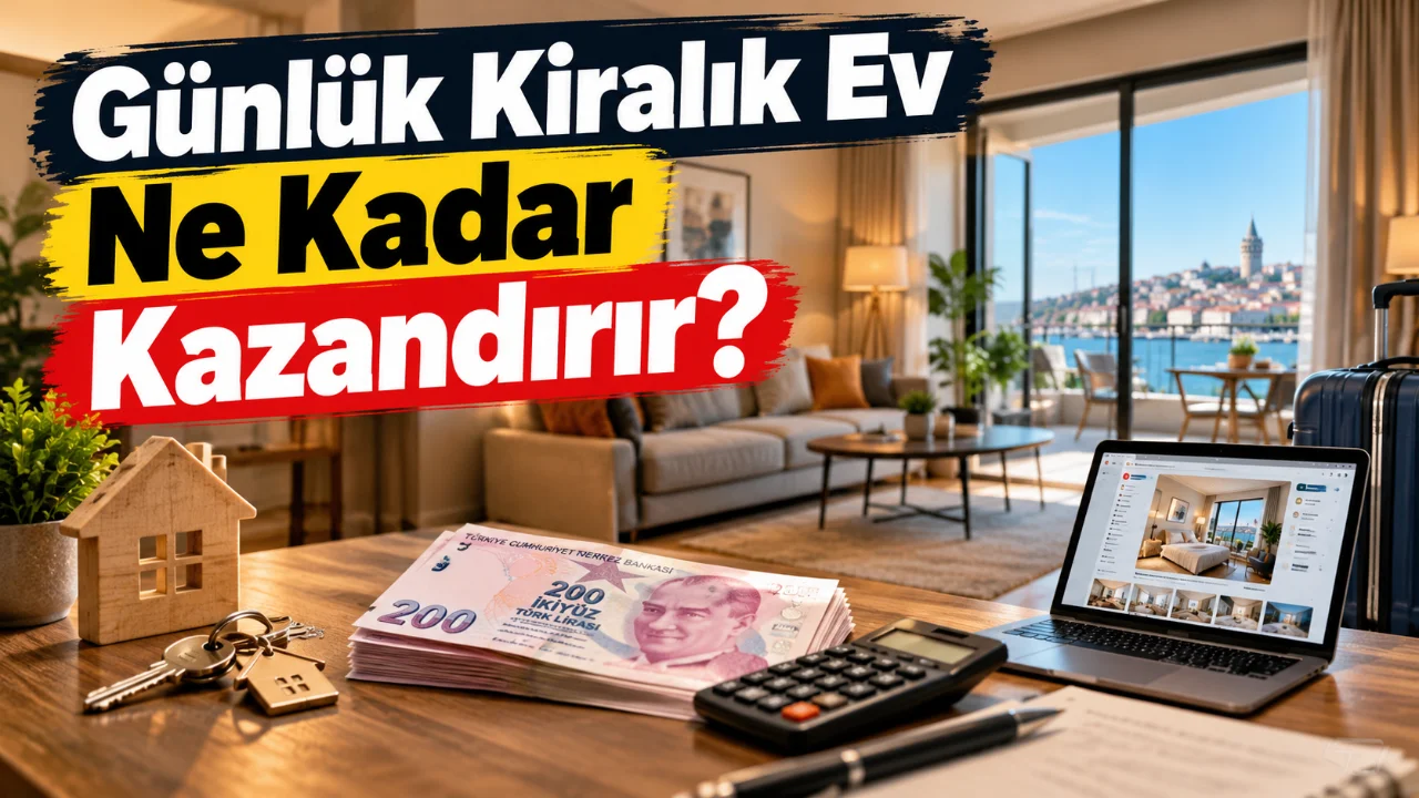 günlük kiralık ev ne kadar kazandırır