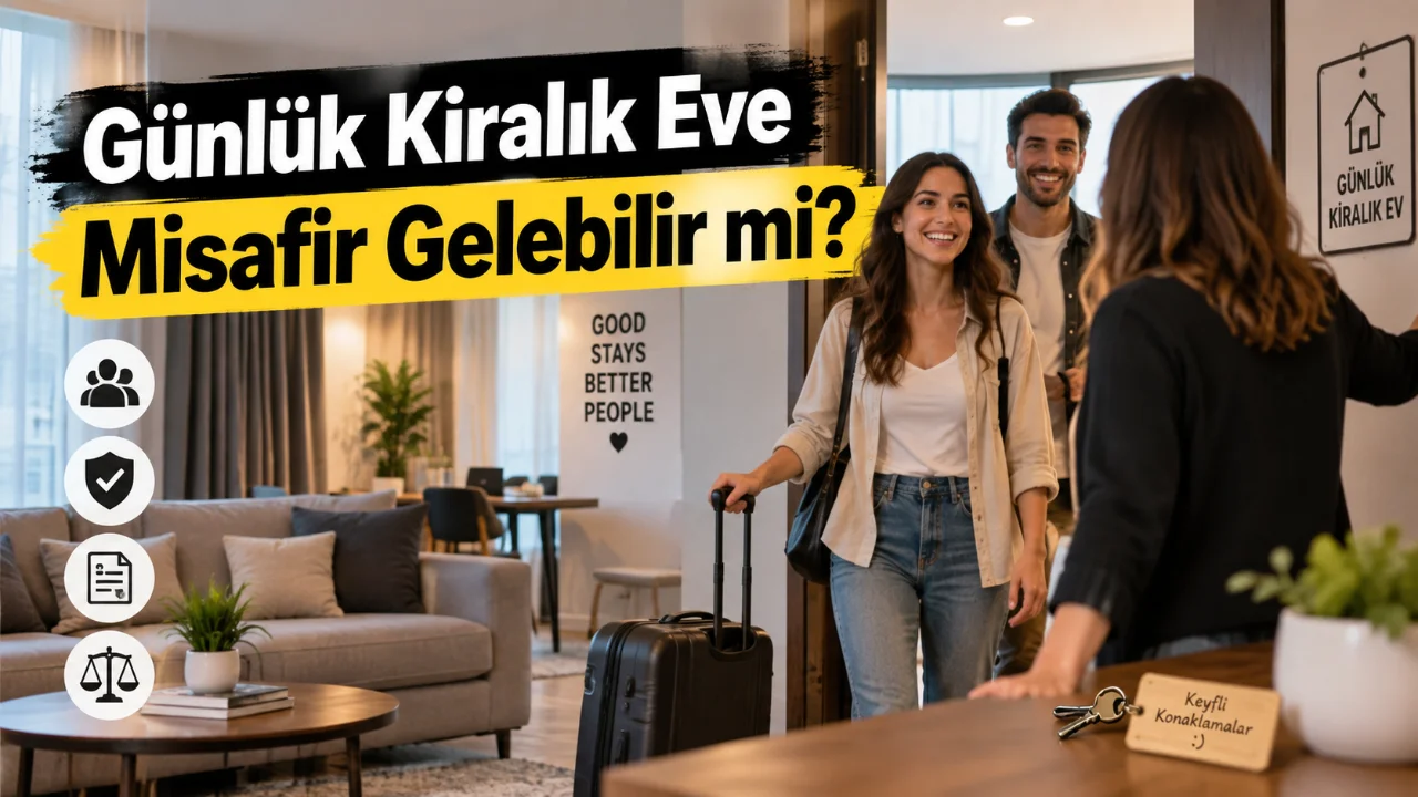 Günlük Kiralık Eve Misafir Gelebilir mi?