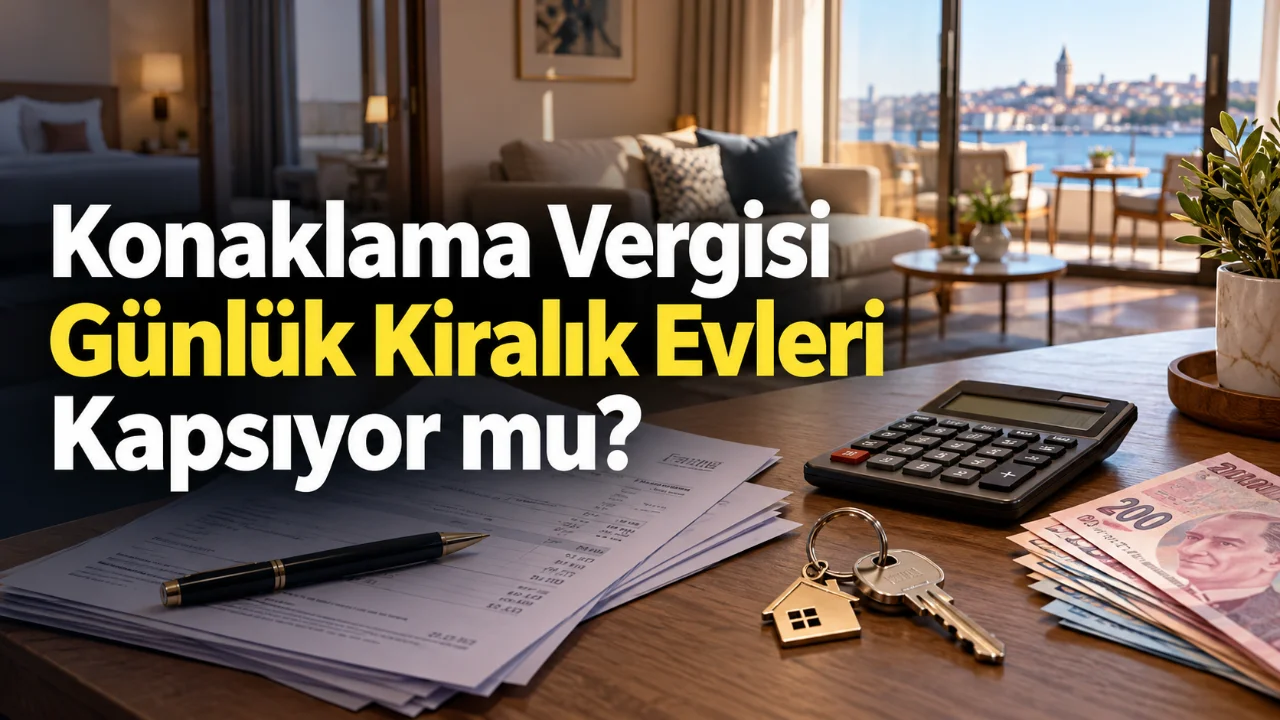 konaklama vergisi günlük kiralık ev