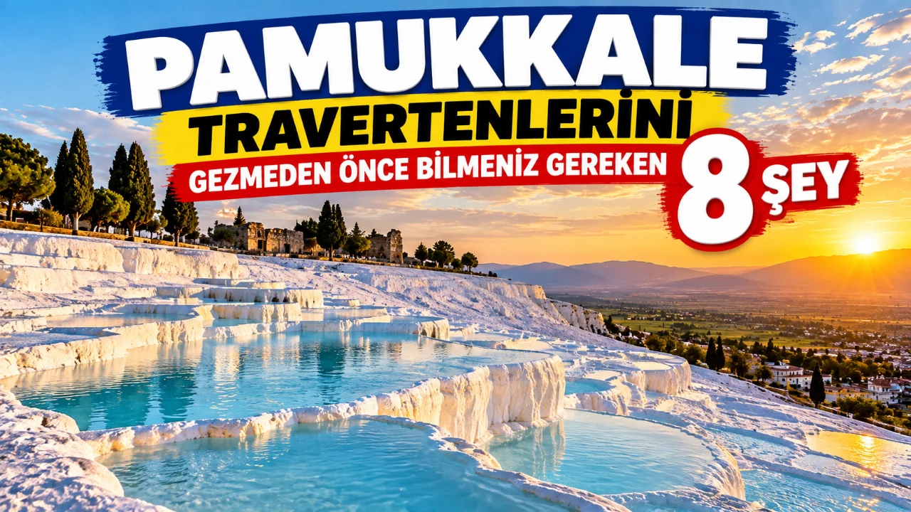 Pamukkale Travertenlerini Gezmeden Önce Bilmeniz Gereken 8 Şey
