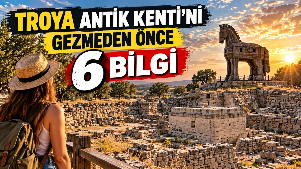 Troya Antik Kenti'ni Gezmeden Önce 6 Bilgi