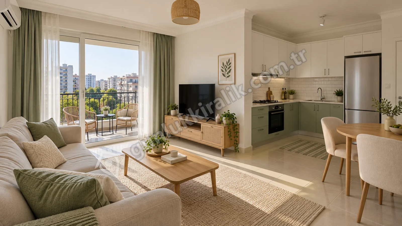 Adana Seyhan Günlük Kiralık 1+1 Daire
