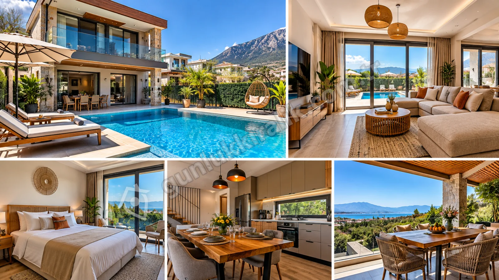 Antalya Günlük Kiralık Havuzlu Villa – Özel Havuzlu, Bahçeli ve Lüks Konaklama — fotoğraf 3
