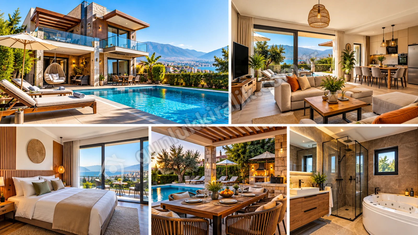 Antalya Günlük Kiralık Havuzlu Villa – Özel Havuzlu, Bahçeli ve Lüks Konaklama
