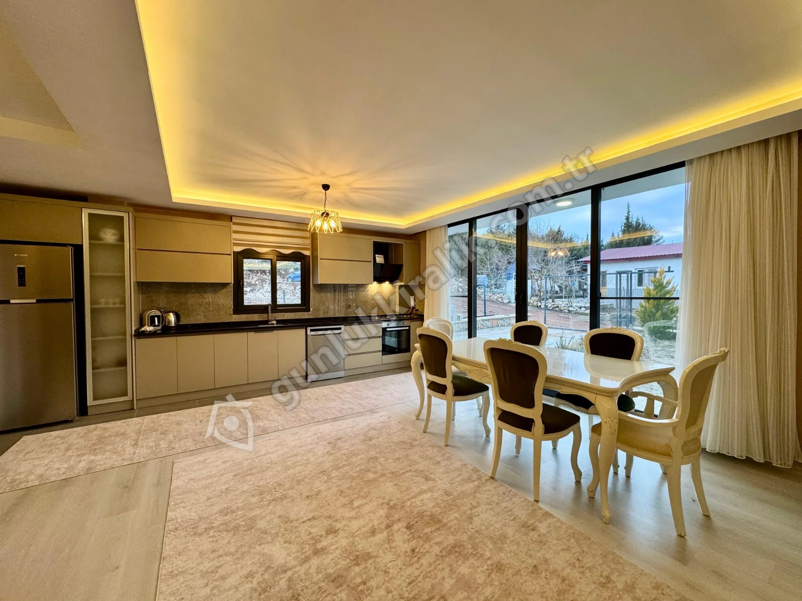 Şömineli Dağ Evi Mersin — fotoğraf 12