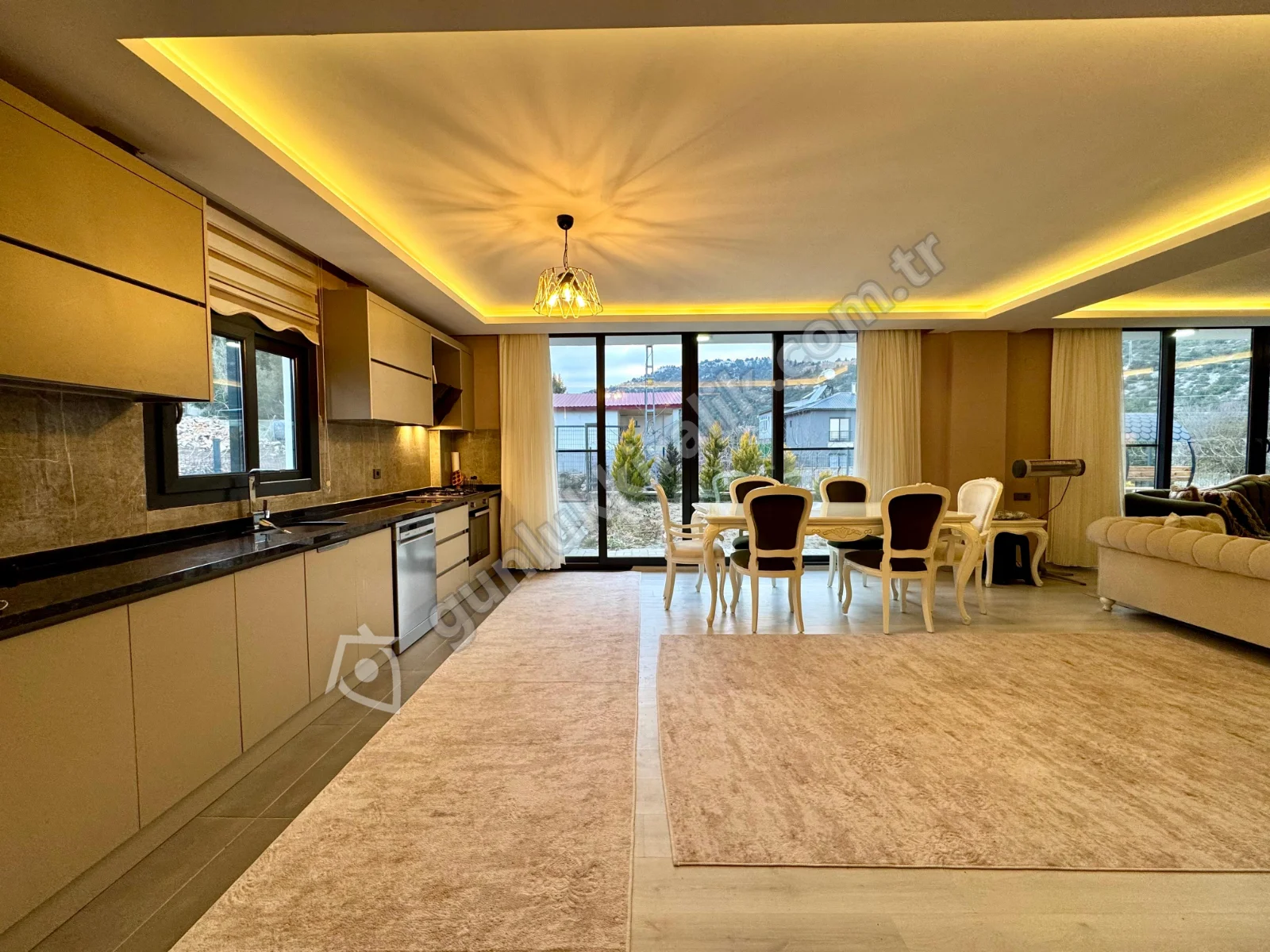 Şömineli Dağ Evi Mersin — fotoğraf 13
