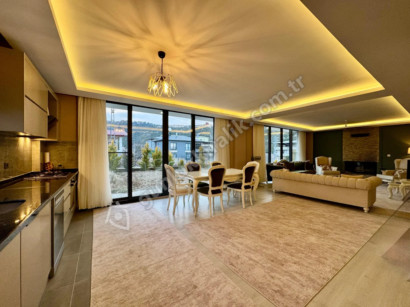 Şömineli Dağ Evi Mersin — fotoğraf 14