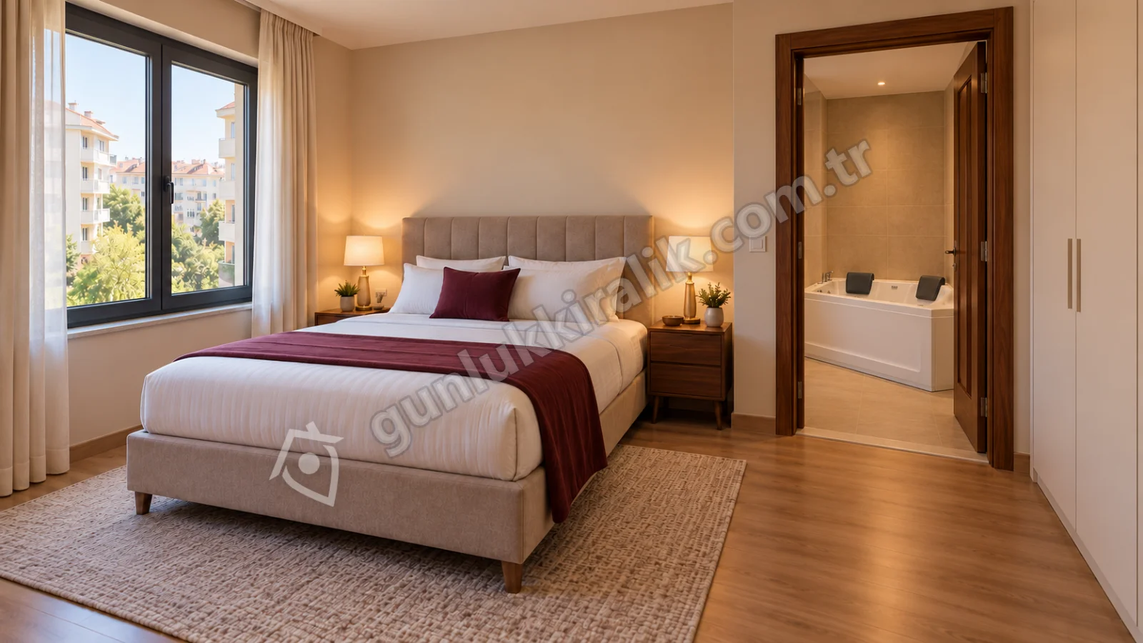 Bursa Günlük Kiralık Jakuzili 1+1 Apart