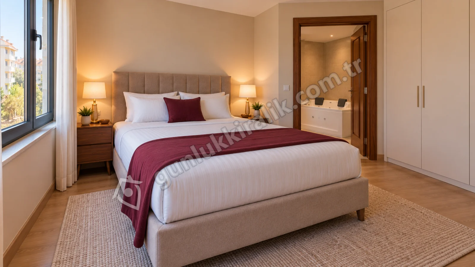Bursa Günlük Kiralık Jakuzili 1+1 Apart — fotoğraf 3