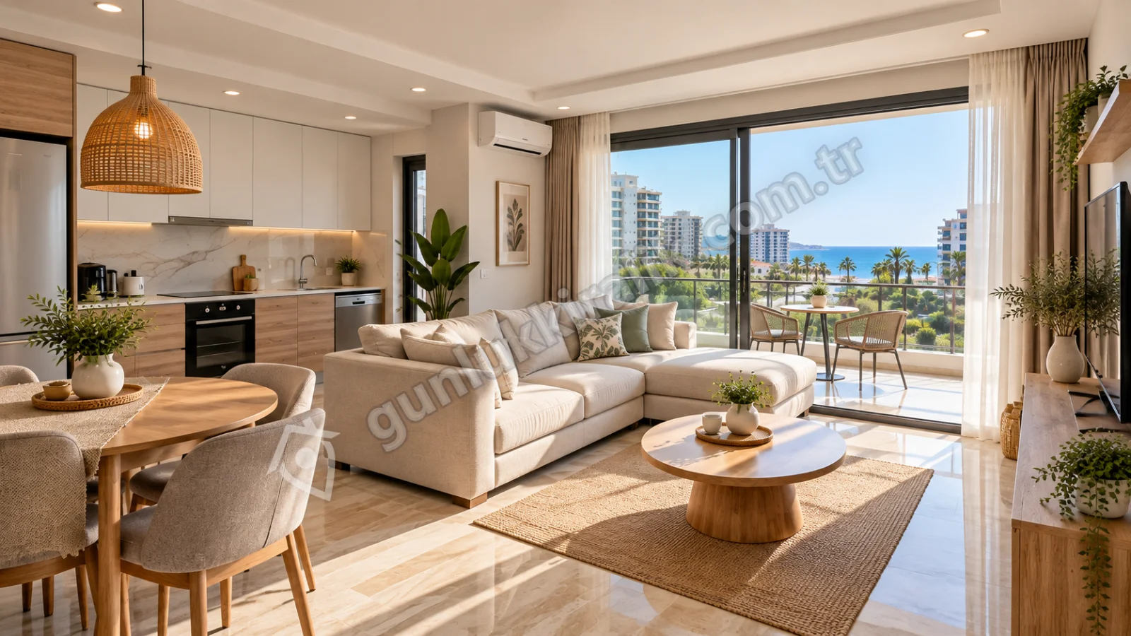 Mersin Günlük Kiralık Ev 1+1 — fotoğraf 3