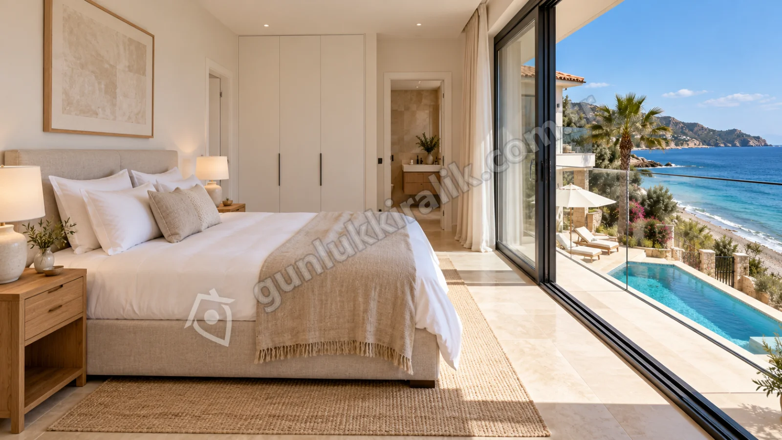 Alanya Günlük Kiralık Havuzlu Denize Sıfır 3+1 Villa — fotoğraf 2