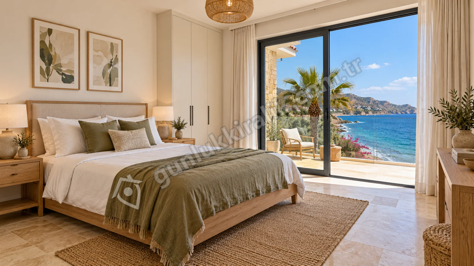 Alanya Günlük Kiralık Havuzlu Denize Sıfır 3+1 Villa — fotoğraf 3