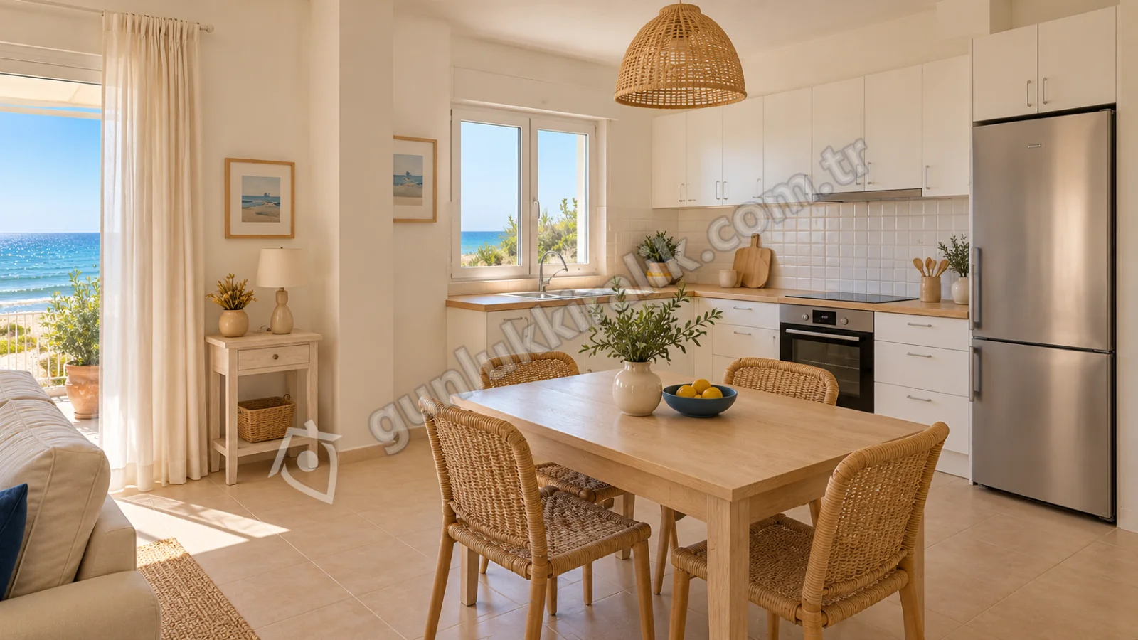 Erikli Günlük Kiralık Denize Sıfır 2+1 Ev — fotoğraf 5