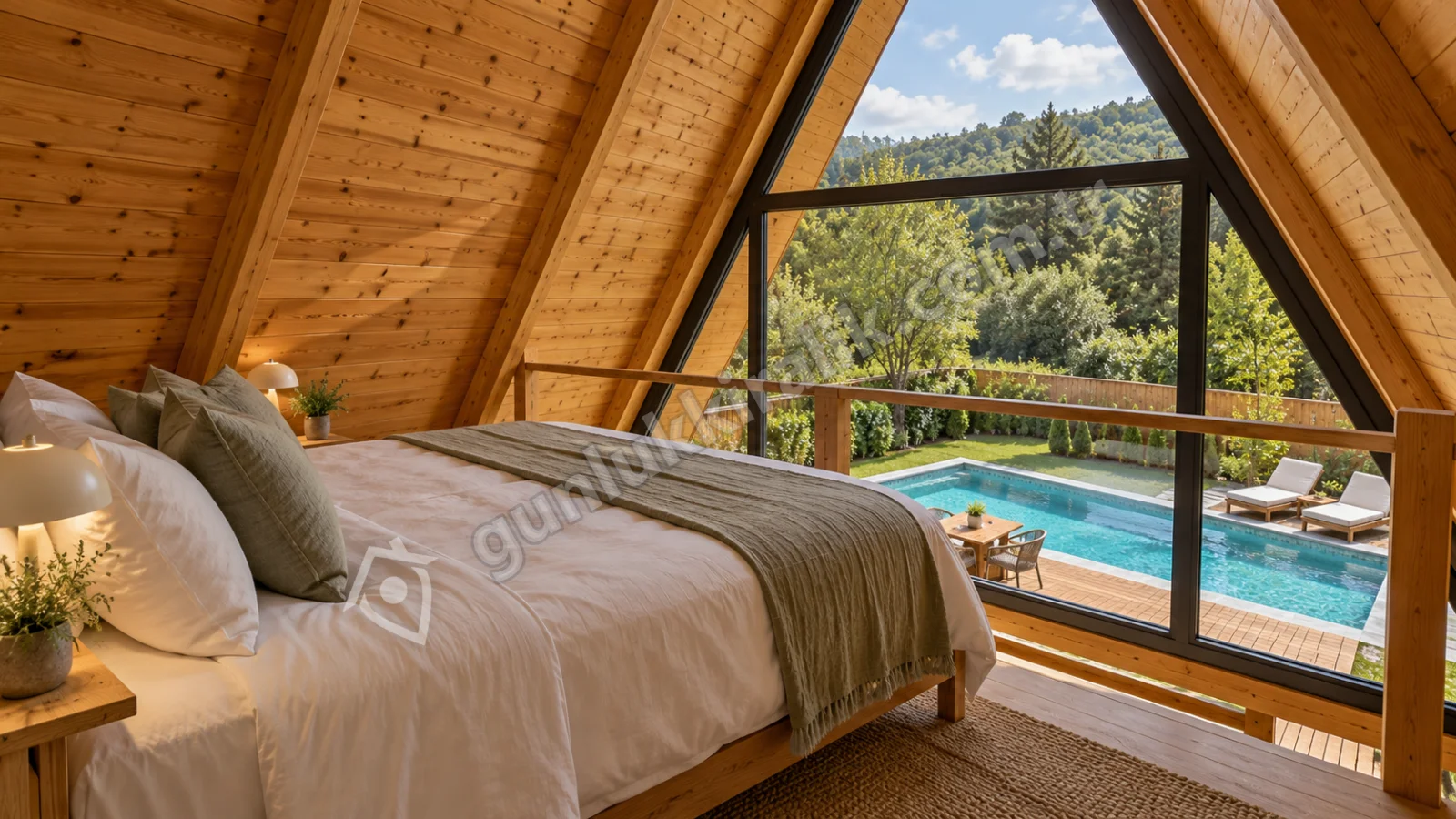 Sapanca Günlük Kiralık Özel Havuzlu Bungalov — fotoğraf 3