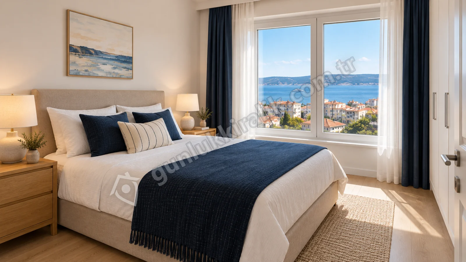 Çanakkale Merkez Günlük Kiralık 2+1 Deniz Manzaralı Daire — fotoğraf 4