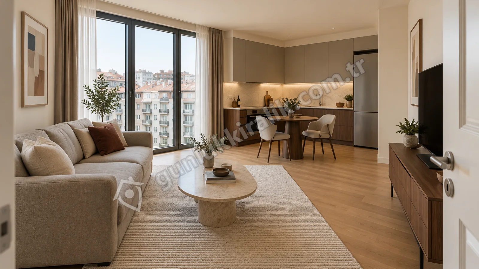 Kadıköy Günlük Kiralık 1+1 Rezidans Dairesi